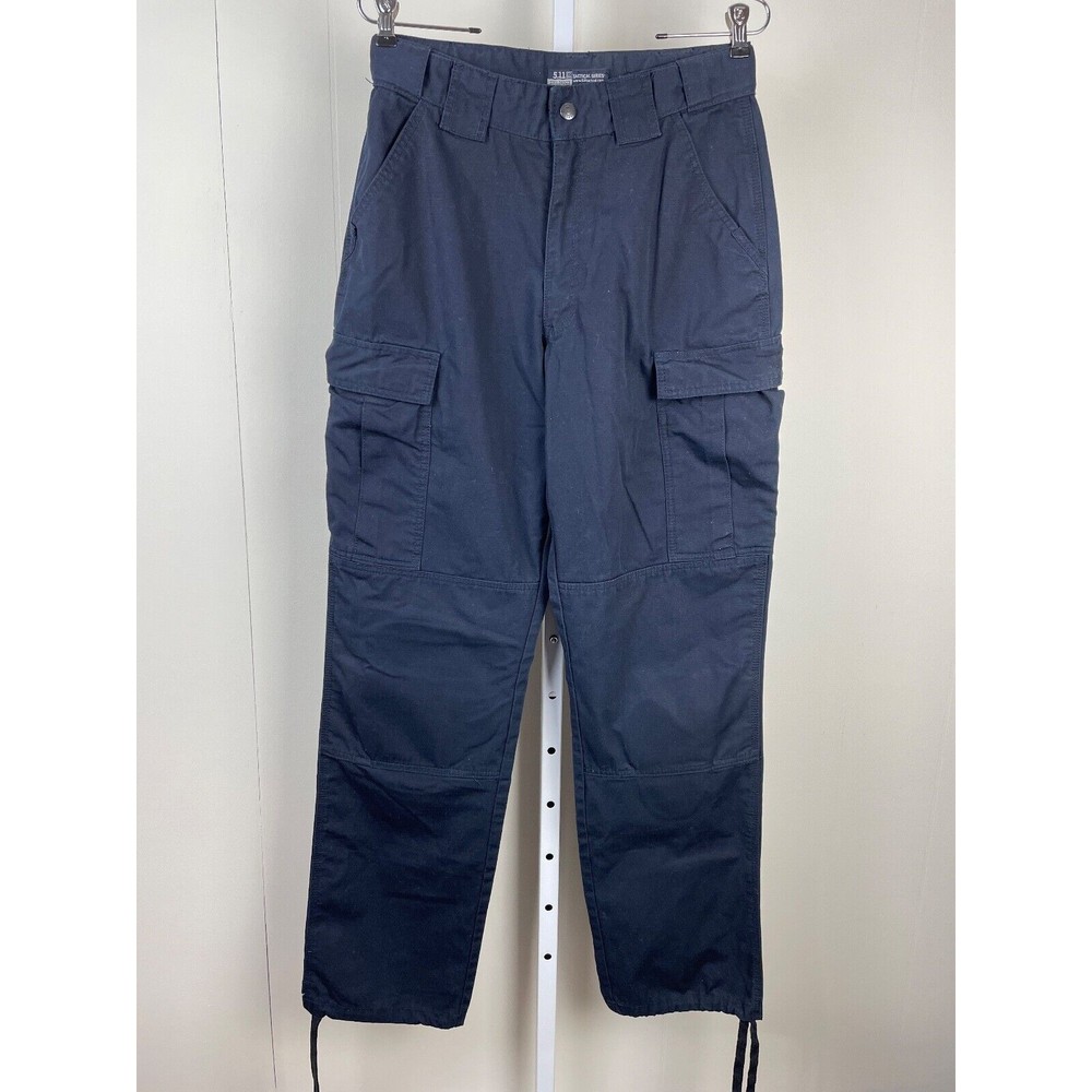 5.11 Tactical Series Ripstop TDU Cargo Pants Navy Blue Mens 31.5 x 35 MT
